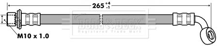 BORG & BECK Pidurivoolik BBH7281